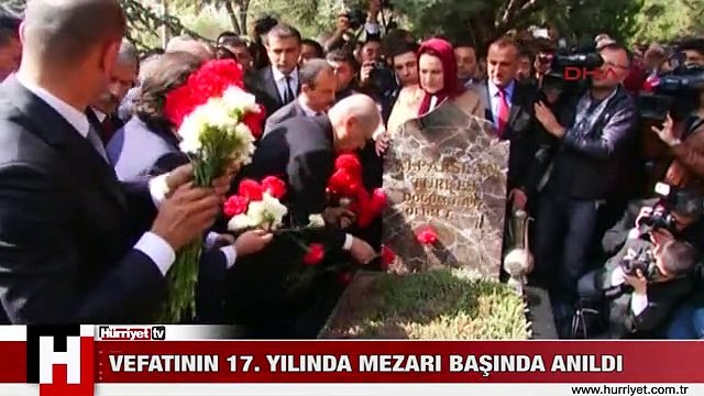 Alparslan Türkeş mezarı başında anıldı