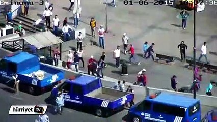 İstanbul’dan meydan savaşını andıran görüntüler