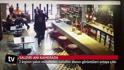 Bahçelievler'deki silahlı saldırı anı kamerada
