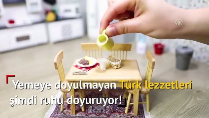 Türk mutfağı en minik halleriyle karşınızda