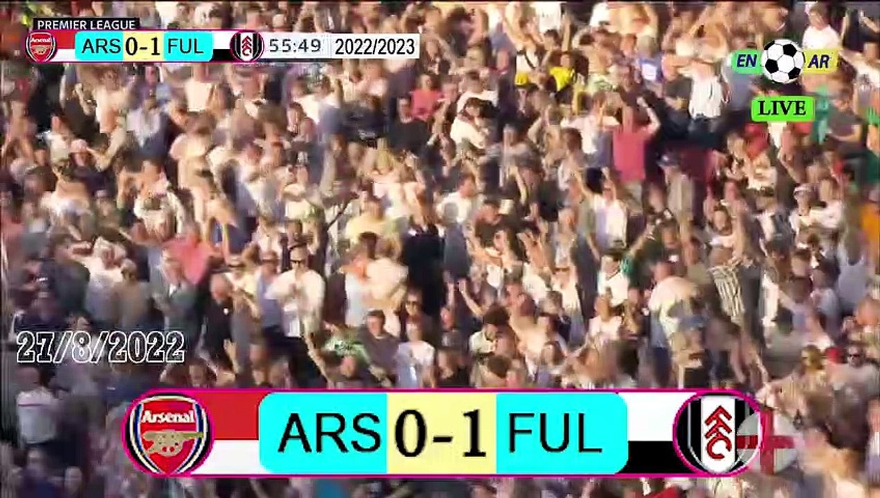 Arsenal 2-1 Fulham / فولهام 1-2آرسنال  -  English Premier League 2022 / 2023  الدوري الإنجليزي الممتاز