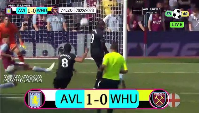 West Ham 1-0 Aston Villa / أستون فيلا0-1 وست هام - English Premier League 2022 / 2023 الدوري الإنجليزي الممتاز