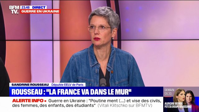 Sandrine Rousseau: Je voudrais que le gouvernement et le président entendent que leur politique n'est plus possible
