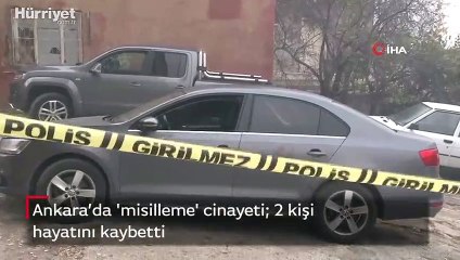 Son dakika... Ankara’da 'misilleme' cinayeti! 2 kişi hayatını kaybetti