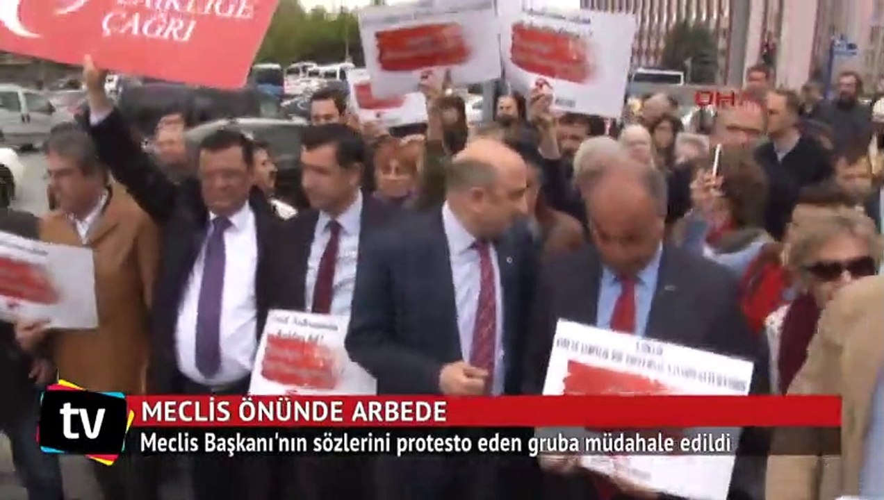 Ankara'da gergin dakikalar