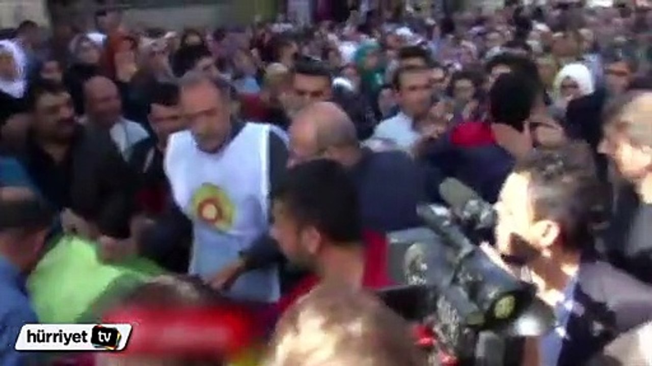 Cenaze töreninde PKK tepkisi