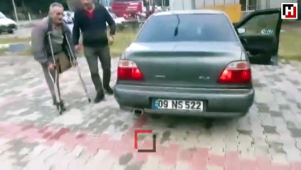 Tek ayaklı uyuşturucu taciri, narkotik köpeği "Ece"ye yakalandı