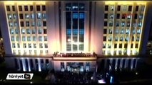 Başbakan Ahmet Davutoğlu'ndan balkon konuşması-1