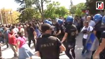 Gülmen ve Özakça davası öncesi polis müdahalesi