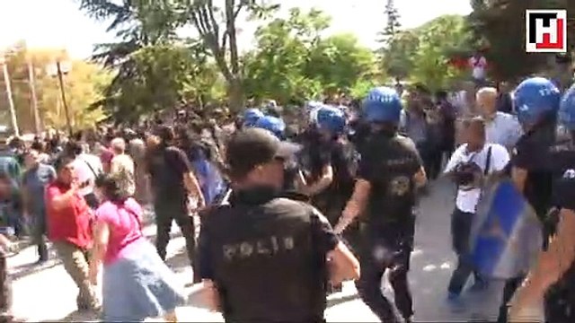 Gülmen ve Özakça davası öncesi polis müdahalesi