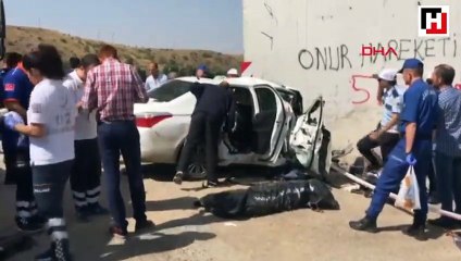Ankara'da trafik kazası 4 ölü