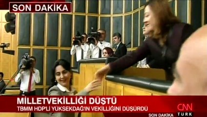 HDP'li Yüksekdağ'ın milletvekilliği düştü