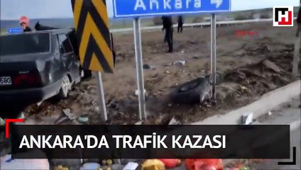 Ankara'da trafik kazası