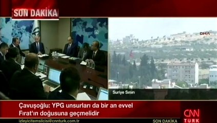 Bakan Çavuşoğlu'ndan PYD çıkışı