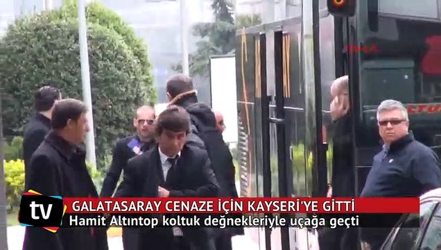 Hamit Altıntop koltuk değnekleriyle cenazeye gitti