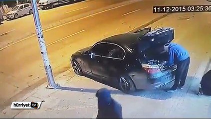 Lüks otomobil borcu için seri hırsızlık