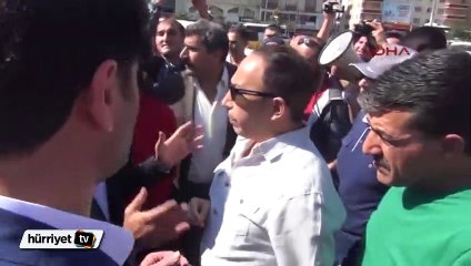 Batman'da Ankara'daki patlamayı protesto edenlere polis müdahalesi