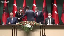 Türkiye ile Arnavutluk arasında anlaşmalar imzalandı