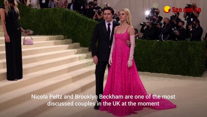 Nicola Peltz and Brooklyn Beckham celebrate a milestone