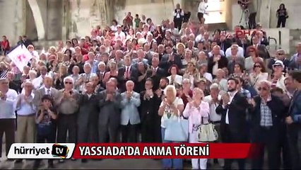Yassıada'da anma töreni