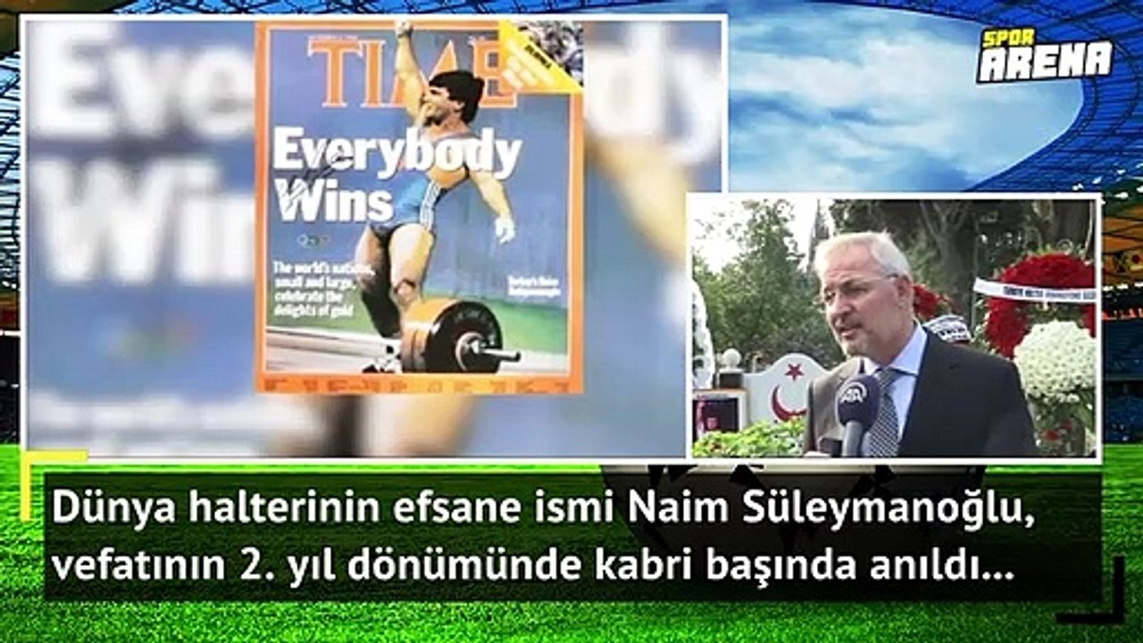Naim Süleymanoğlu kabri başında anıldı