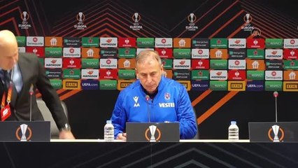 Trabzonspor-Monaco maçının ardından - Abdullah Avcı (2)