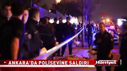 ANKARA'DA POLİSEVİNE ROKETLİ SALDIRI