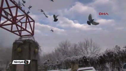 Başkent beyaza büründü