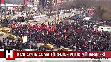 ANKARA'DA POLİS MÜDAHALESİ