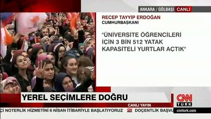 Cumhurbaşkanı Erdoğan, Ankara Gölbaşı'nda konuştu