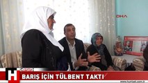 Ölen PKK'lının annesinden şehit annesine beyaz tülbent