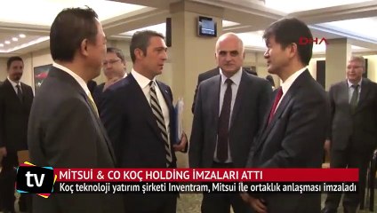 Koç teknoloji yatırım şirketi Inventram, Mitsui ile ortaklık anlaşması imzaladı
