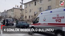 Erzincan'da 4 günlük bebek yatakta ölü bulundu