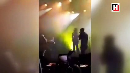 Cizreli Mehmet'in hayali gerçek oldu, Anne Marie ile sahnede düet yaptı