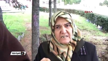 Vali Coş’un annesi tek başına çevre eylemi yaptı