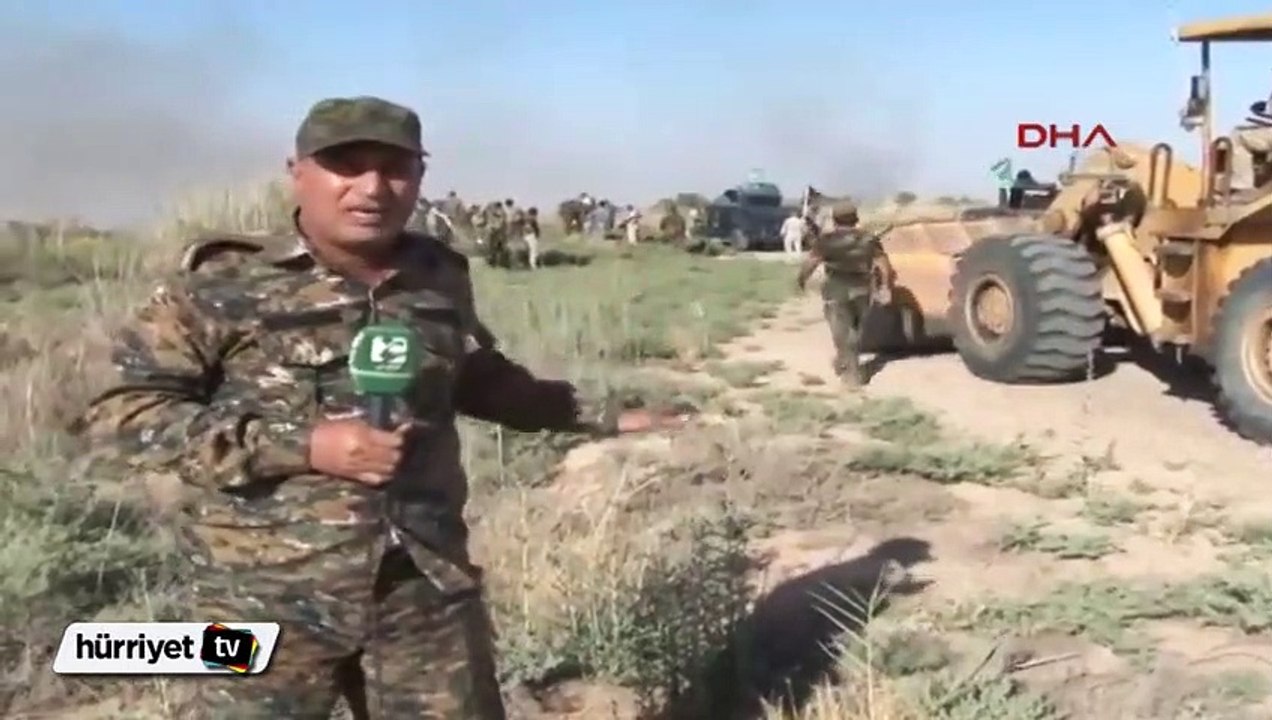 Muhabirin anonsu sırasında yaşanan büyük patlama kamerada