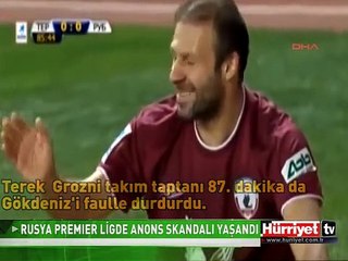 RUSYA PREMIER LİGDE ANONS SKANDALI YAŞANDI