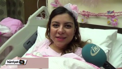 İlk tüp bebek anne oldu