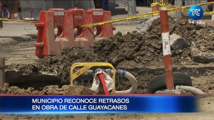 Obra municipal con retrasos genera malestar en Urdesa