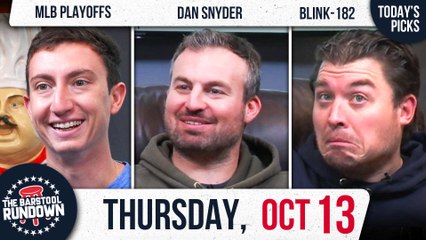 Dan Snyder Wants to "Blow Up" the NFL | Barstool Rundown | October 13, 2022