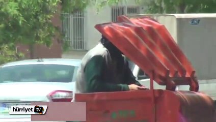 Gaziantep’te yürek sızlatan görüntü