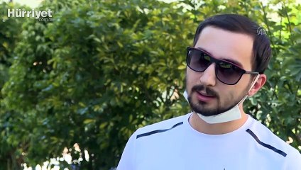 Corona Virüsü yenen babanın küçük kızıyla kavuşma anı duygulandırdı