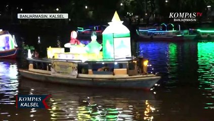Pawai Perahu Lampion Hingga Atraksi Sungai, Seperti Ini Meriah Malam Taaruf MTQN XXIX di Kalsel