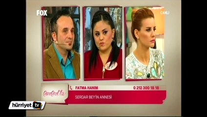 Damadın annesi istemedi, gelin adayı stüdyoyu terk etti!