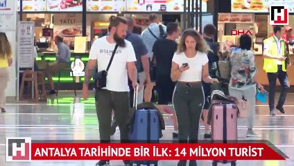 Antalya tarihinde bir ilk! Tüm yılların rekoru kırıldı