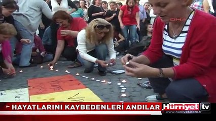 ANNELER GEZİ PARKI EYLEMLERİNDE HAYATLARINI KAYBEDENLERİ ANDI