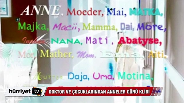 Doktor ve çocuklarından Anneler Günü klibi
