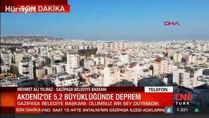 Gazipaşa Belediye Başkanı: Olumsuz bir durum almadık