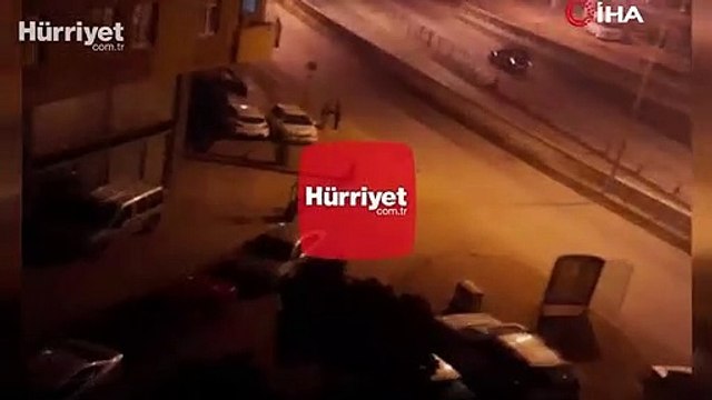 Cadde ortasında kadına attığı tokat mahalleliyi ayağa kaldırdı