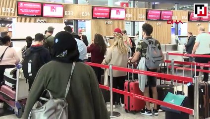 İstanbul Havalimanı'nda "ara tatil" hareketliliği